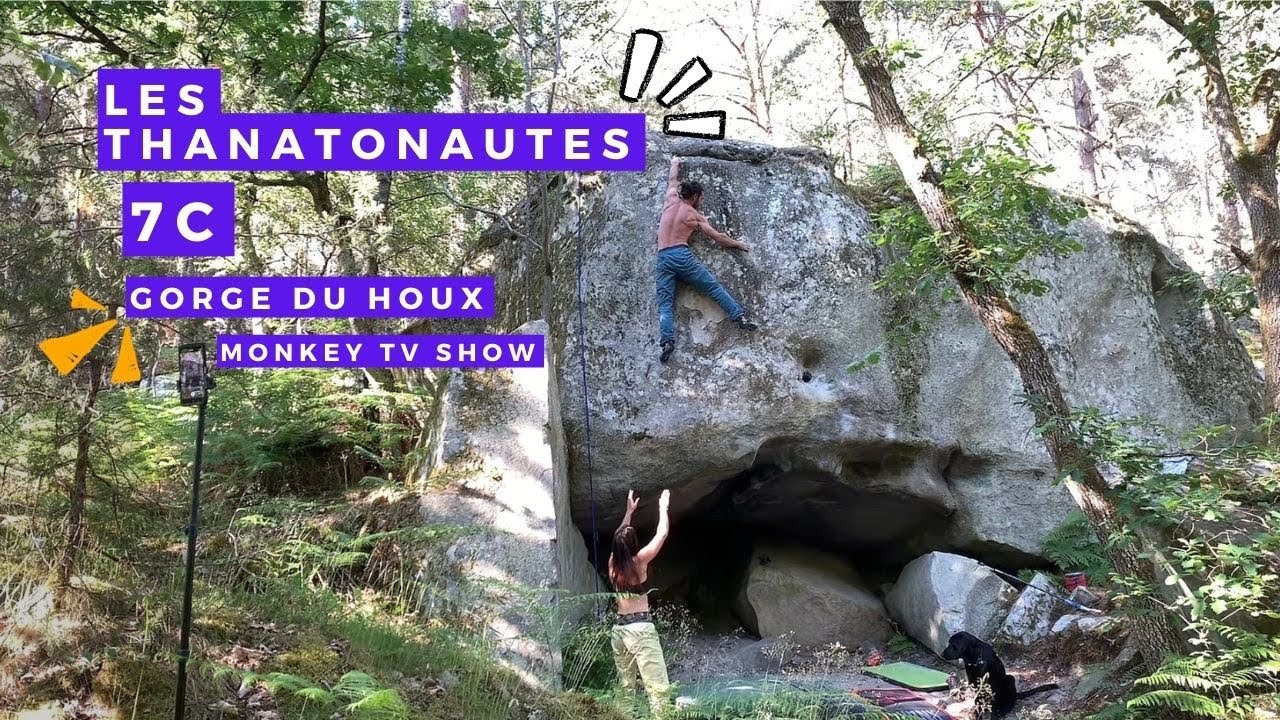 Les Thanatonautes 7c 7b+ Gorges du Houx Petit Paradis escalade