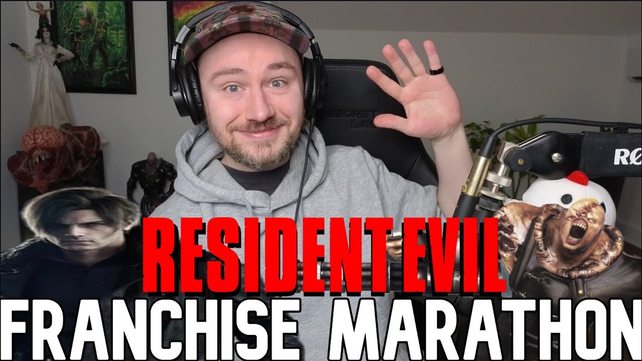 RESIDENT EVIL FRANCHISE MARATHON (NO E TIER GAMES) || RE1 Bad Soundtrack Edition