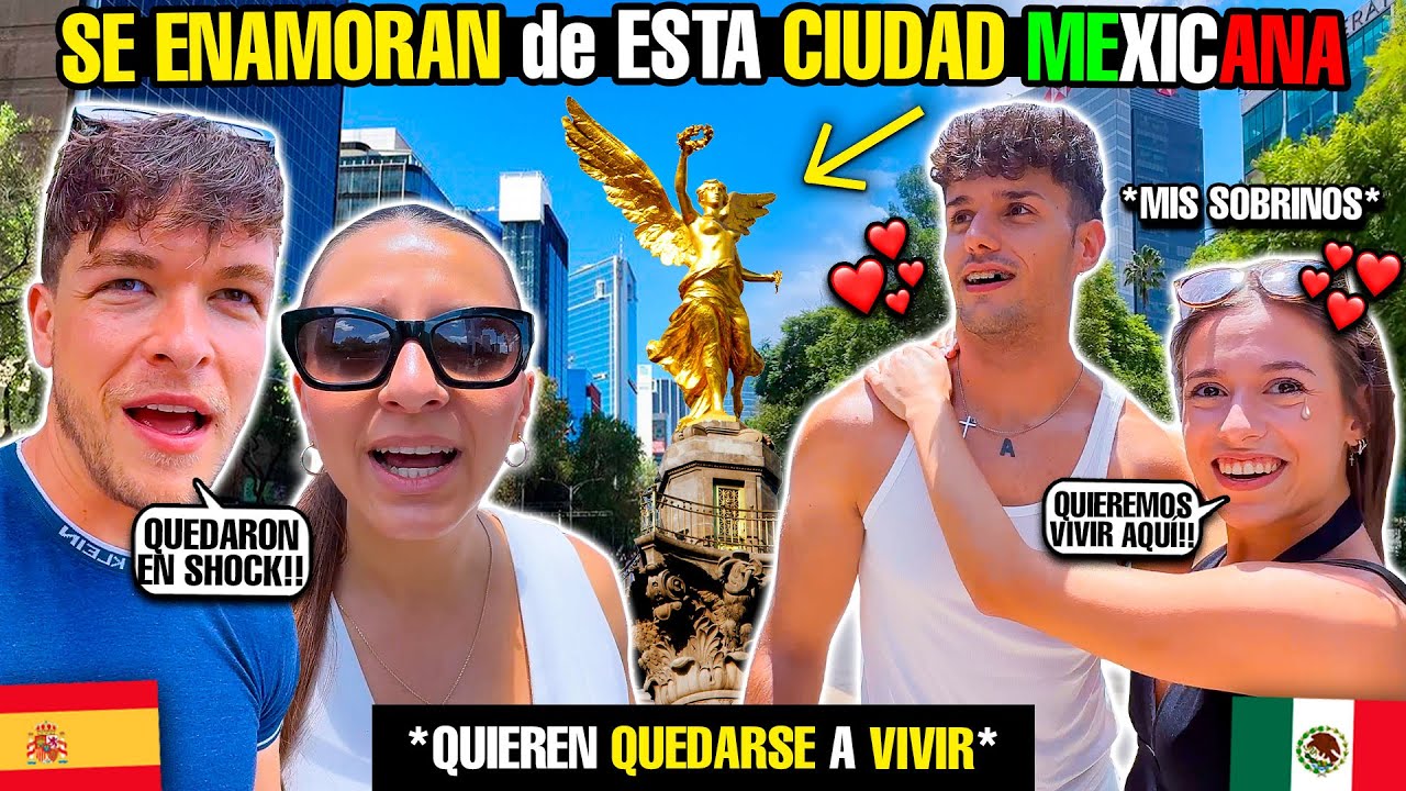🇪🇦MIS SOBRINOS SE ENAMORAN de esta CIUDAD MEXICANA🇲🇽😱 *Quieren quedarse*