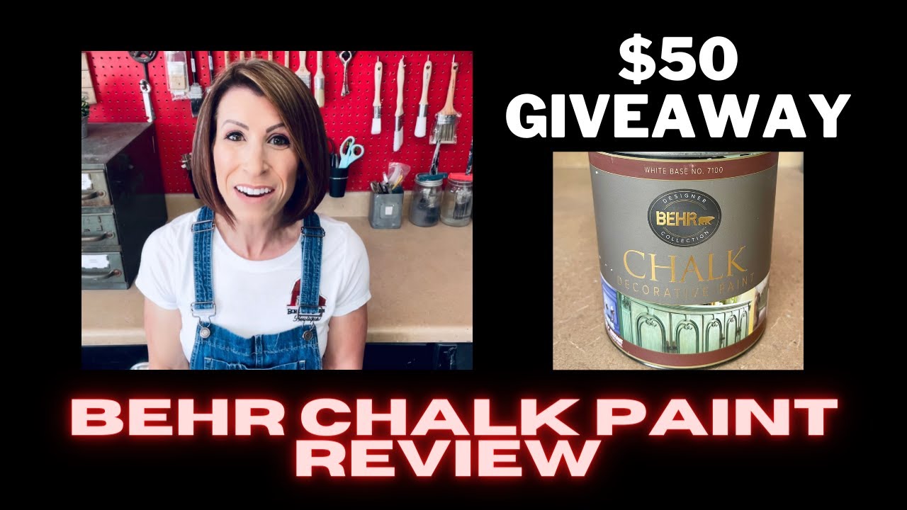 Behr Decorative Chalk Paint Review!