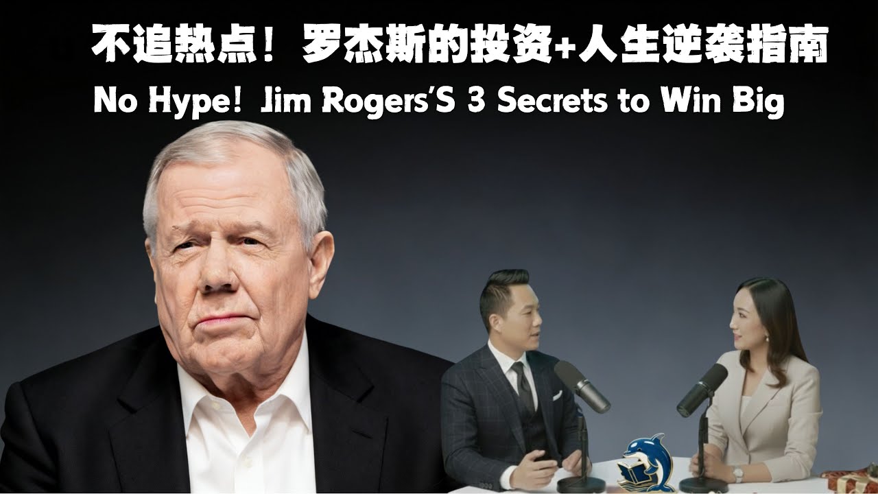 学中文｜conversational Chinese｜不追热点！罗杰斯的投资 + 人生逆袭指南No Hype! Jim Rogers&rsquo; 3 Secrets to Win Big#Chinese