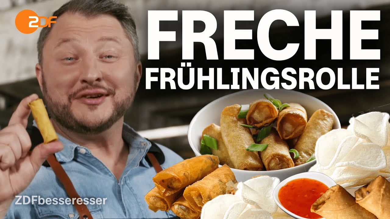 Teig Trick: Sebastian entlarvt fertige Frühlingsrollen und Krabbenchips