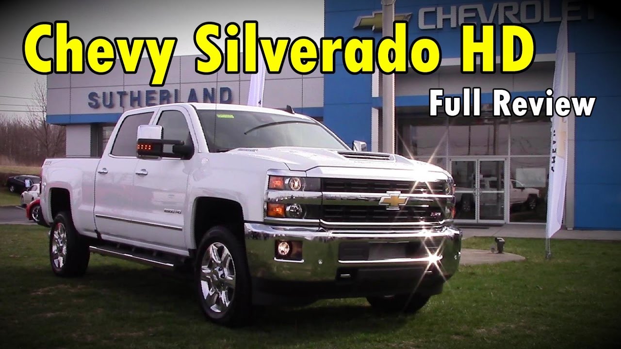 2017 Chevrolet Silverado 2500HD / 3500HD: Full Review | High Country, LTZ, Z71, LT & Duramax Diesel