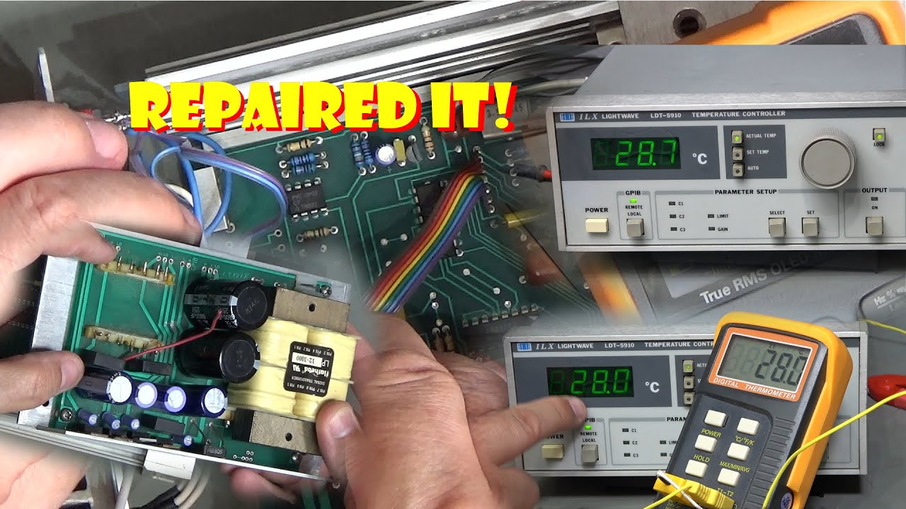 Repairing LDT-5910 Temp Controller #0101