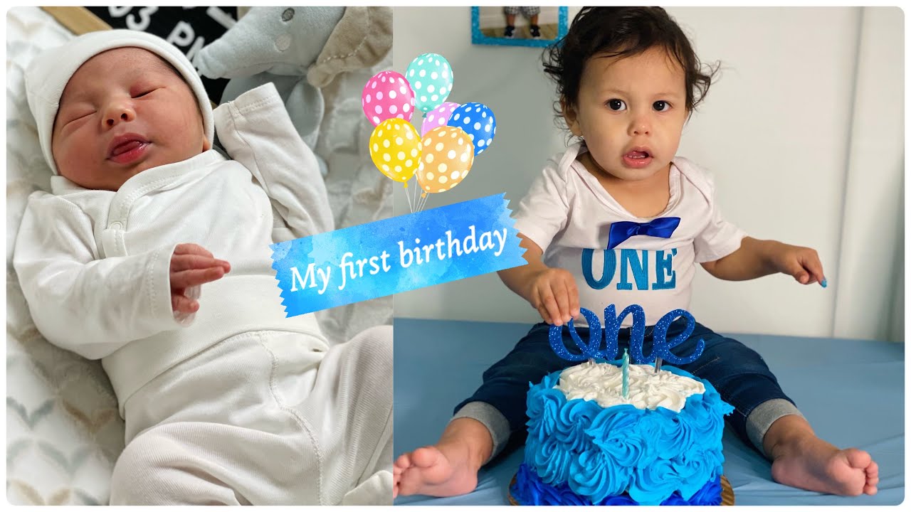 El primer a&ntilde;ito de vida de baby Ian 💙🥰 V&eacute;anlo crecer 🥺