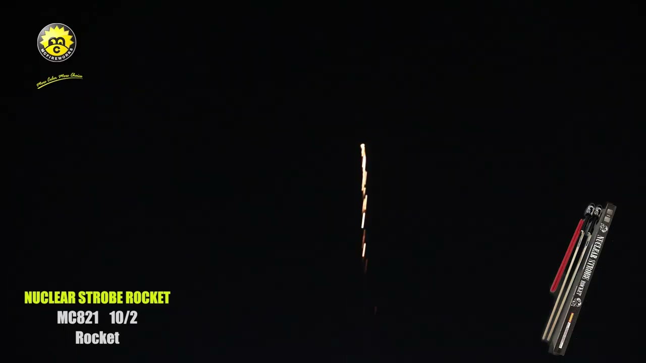 MC821 NUCLEAR STROBE ROCKET PACKING 10/2 ROCKET