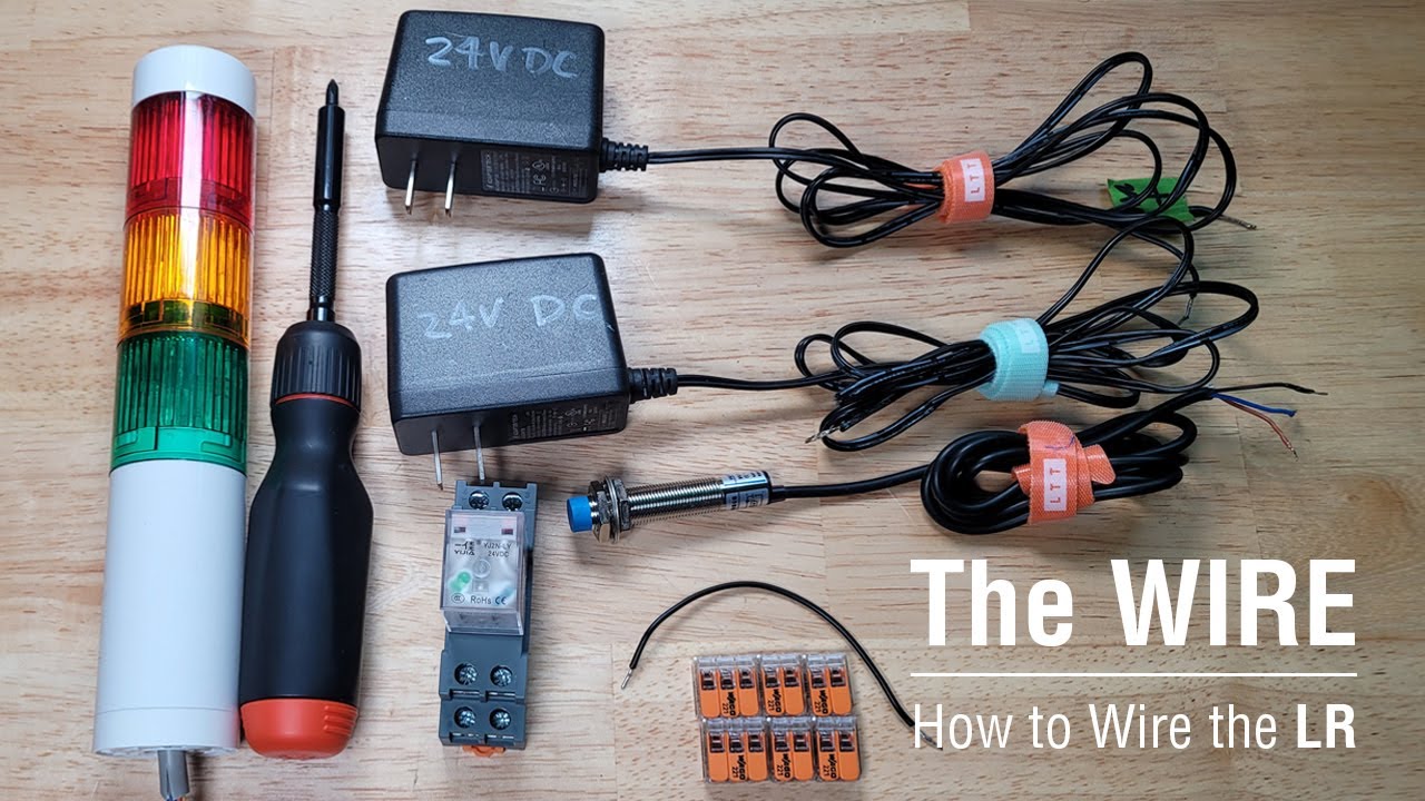 How To Wire an LR-02 Tower (24V DC)