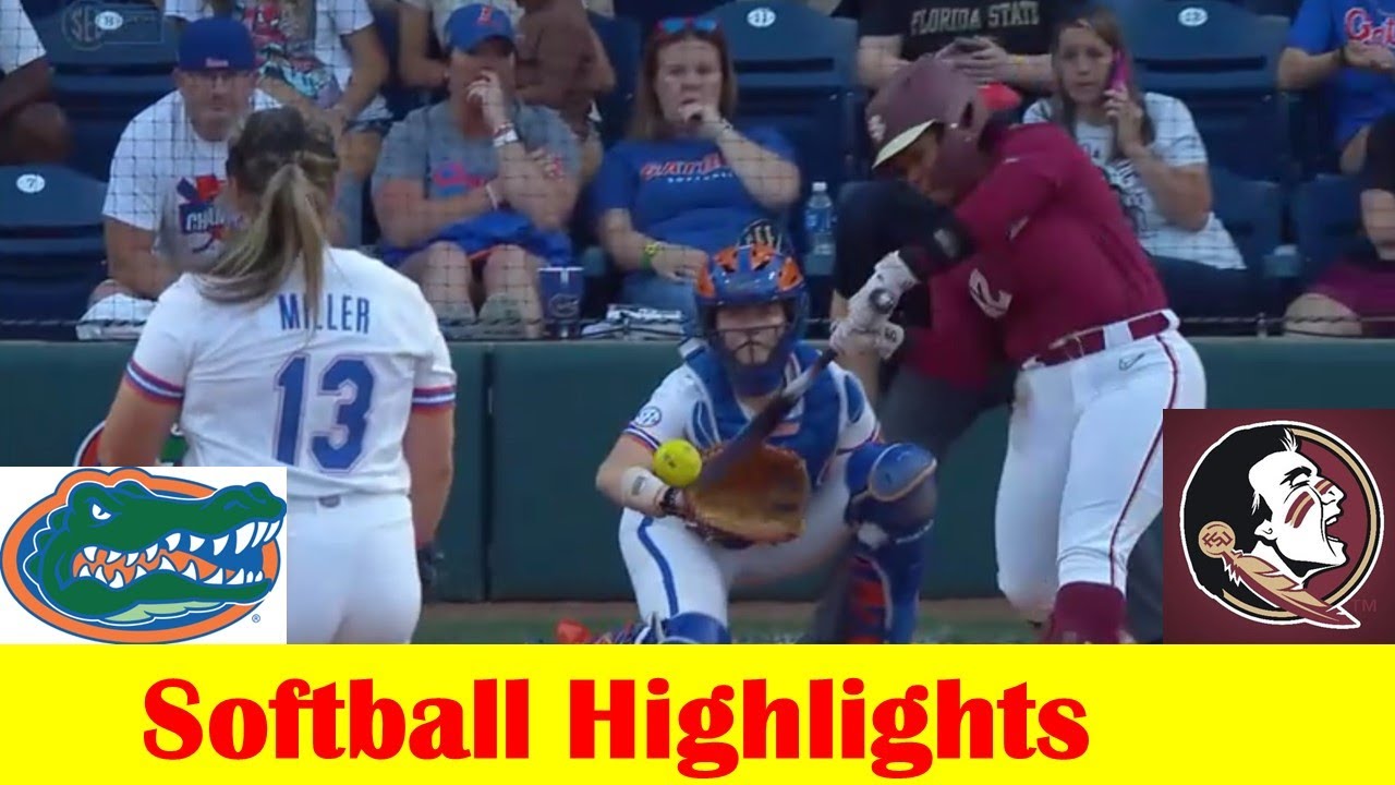 #16 Florida State vs #12 Florida Softball Game Highlights, April 24 2024