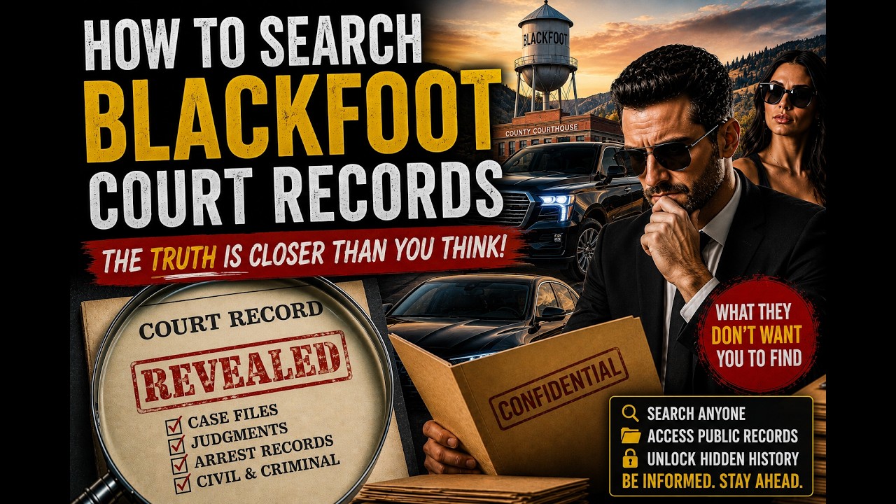 Как искать судебные записи Blackfoot