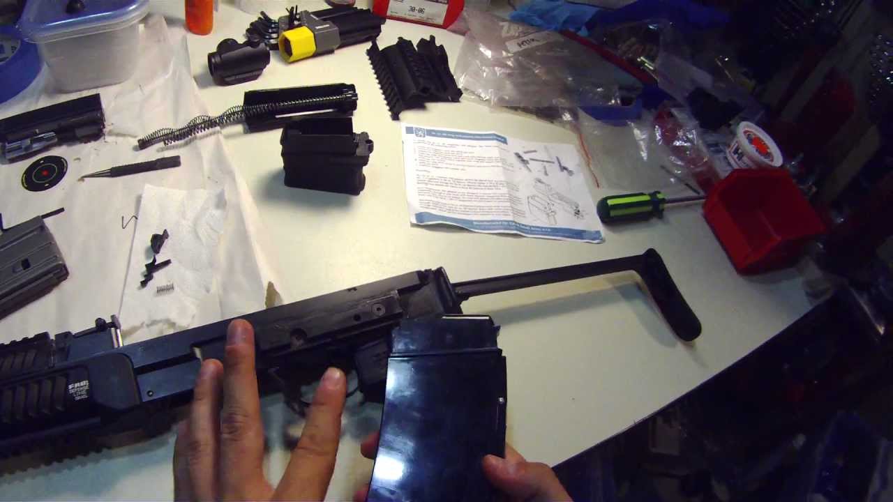 VZ 58: Installing AR-15 mag well adapter