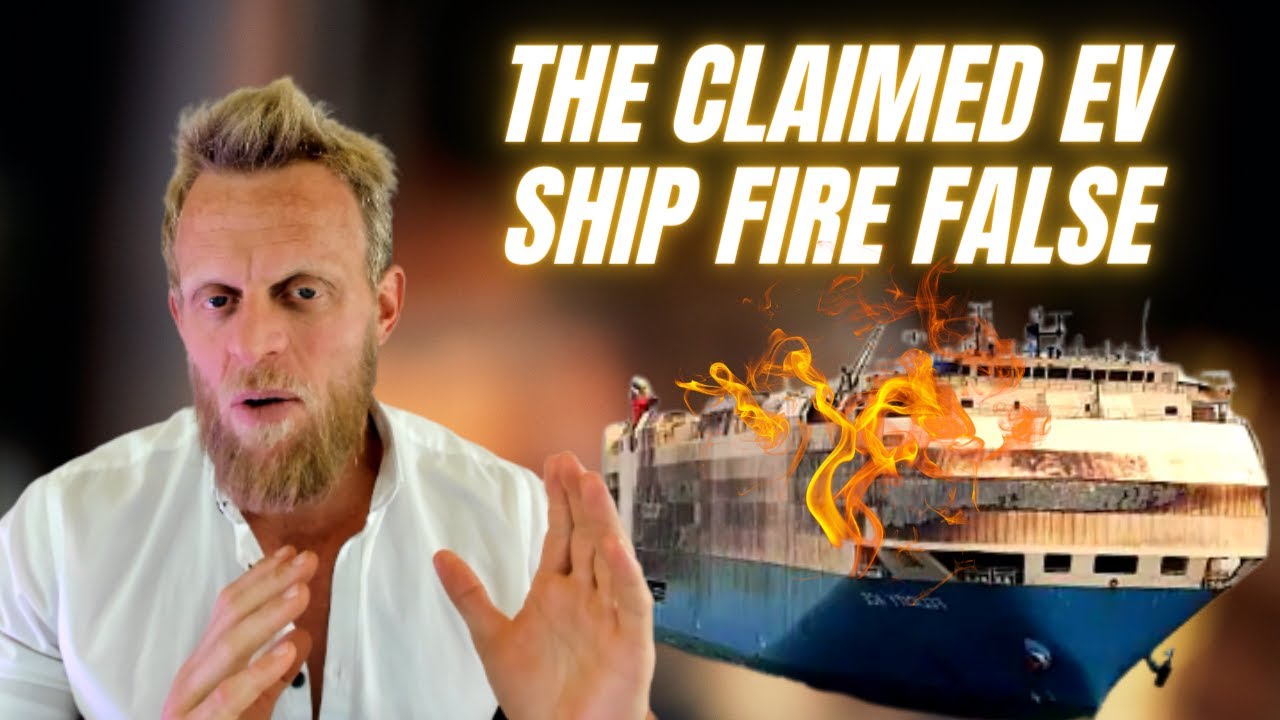 Salvage crew say massive ship fire wasn&rsquo;t caused by electric cars