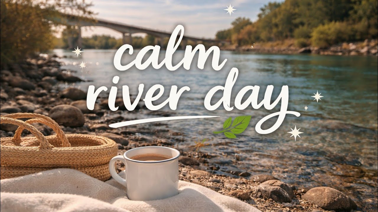 a calm day by the river 🌿 | cozy nature vlog