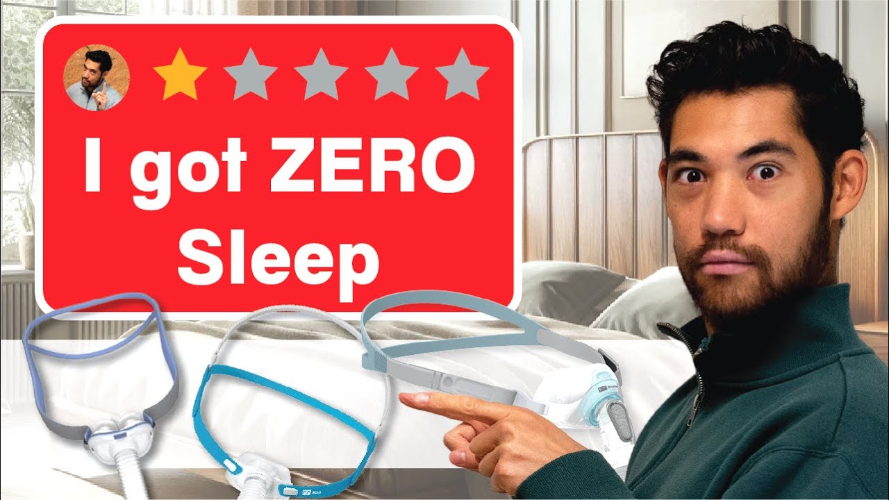 I Tried Every Nasal CPAP Mask | ResMed vs. F&P Mask Review