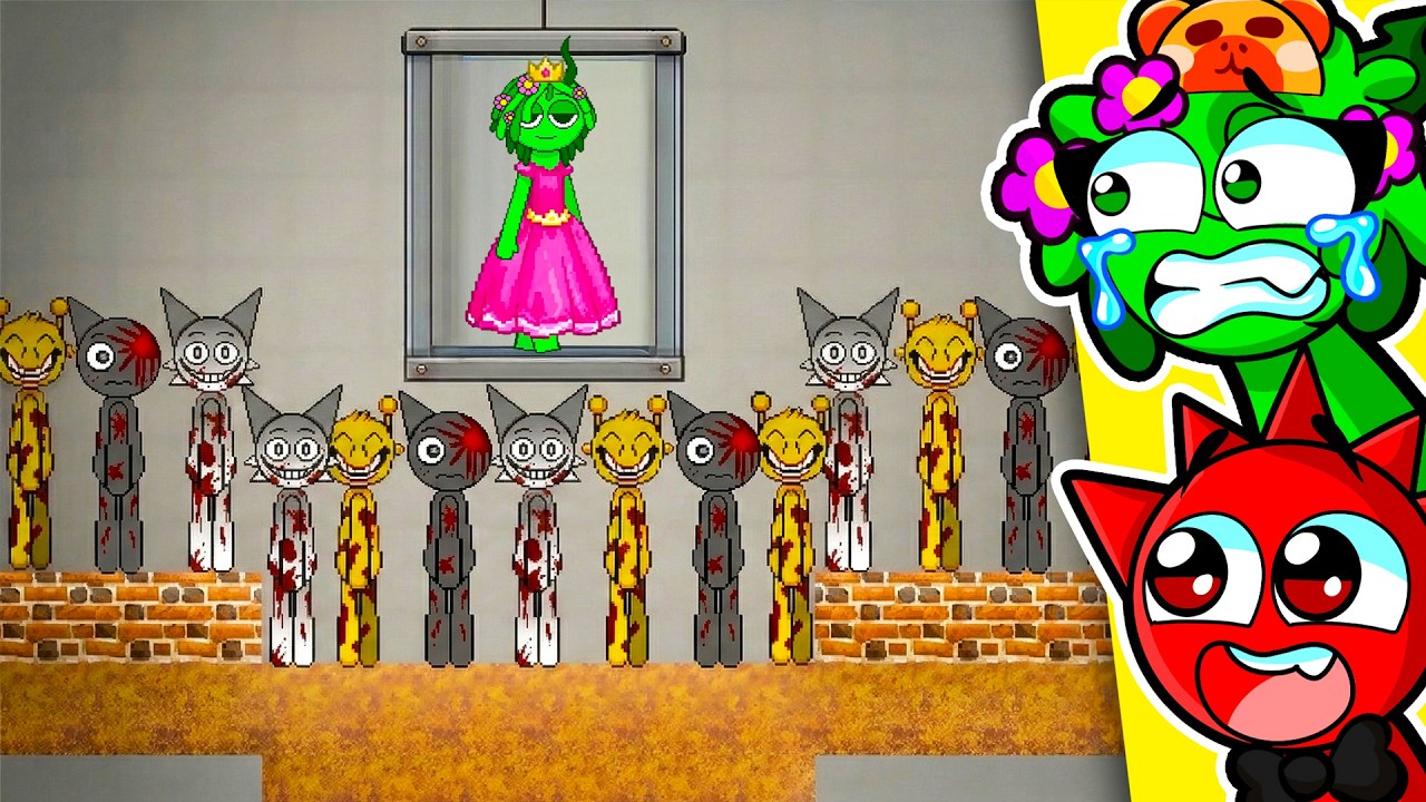 SALVÉ a LA PRINCESA SPRUNKI en People Playground!