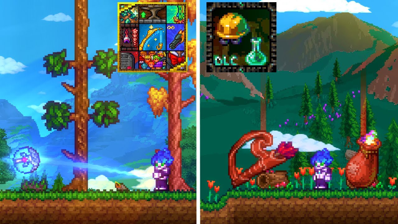 Haz tu aventura por TERRARIA más LIGERA con estos mods de CALIDAD de VIDA