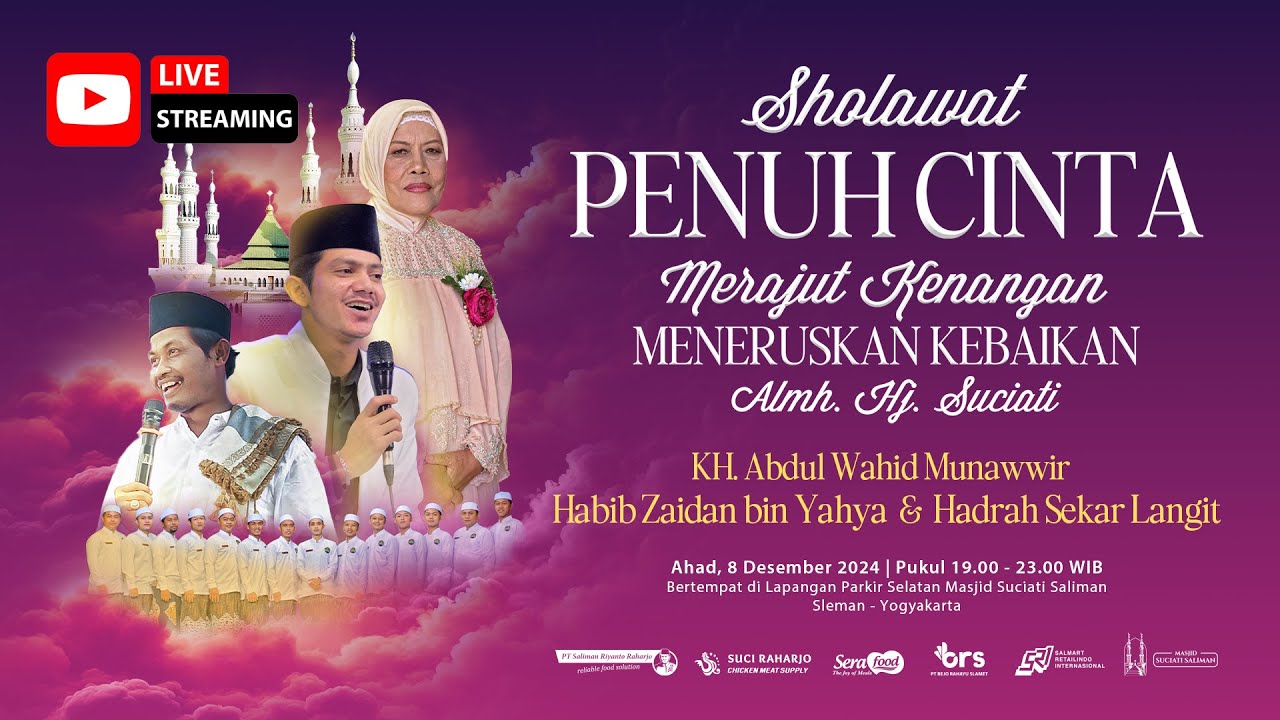 🔴MASJID SUCIATI SALIMAN BERSHOLAWAT