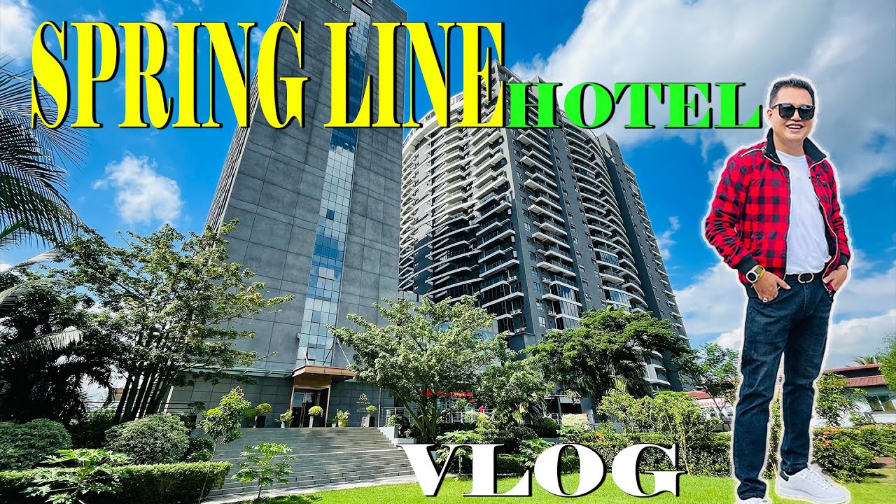 SPRING LINE HOTEL/Most Luxury Hotel in Yangon Myanmar hotel #hotel #SpringLineHotel #hotelvlog#vlog