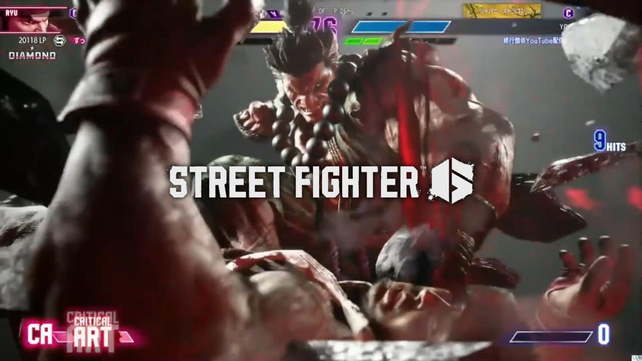 【スト6】修行僧GOUKI豪鬼、MASTER到達配信【LP24849】