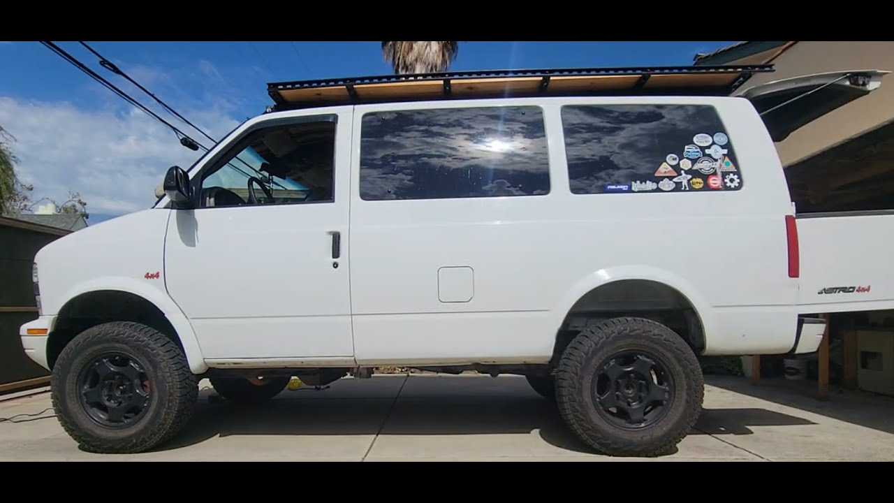 Расход топлива в моём подтянутом фургоне Astro 4x4 2004 года