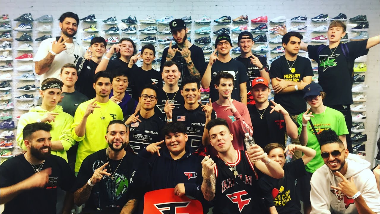 FaZe Clan NYC POP UP!!