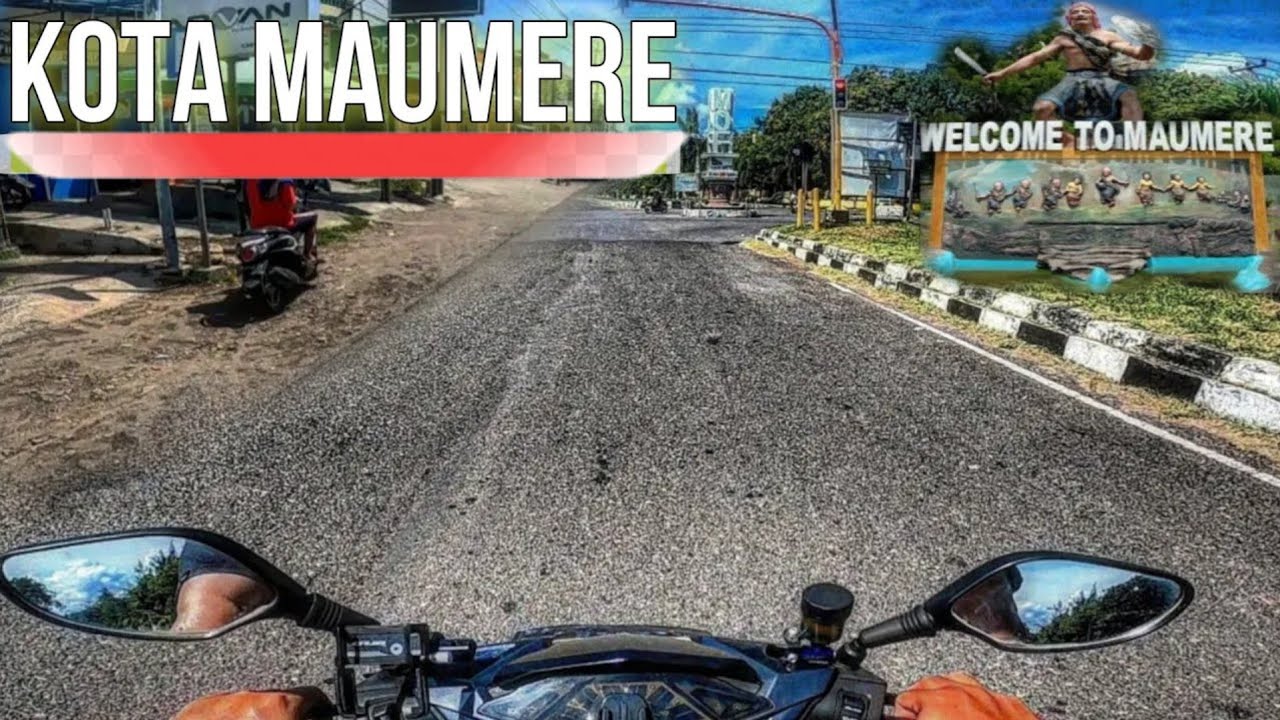 Perdana‼️ Keliling Kota Maumere Di Tahun 2024 Asli Maumere Kotanya besar Dan Terlengkap Di Flores