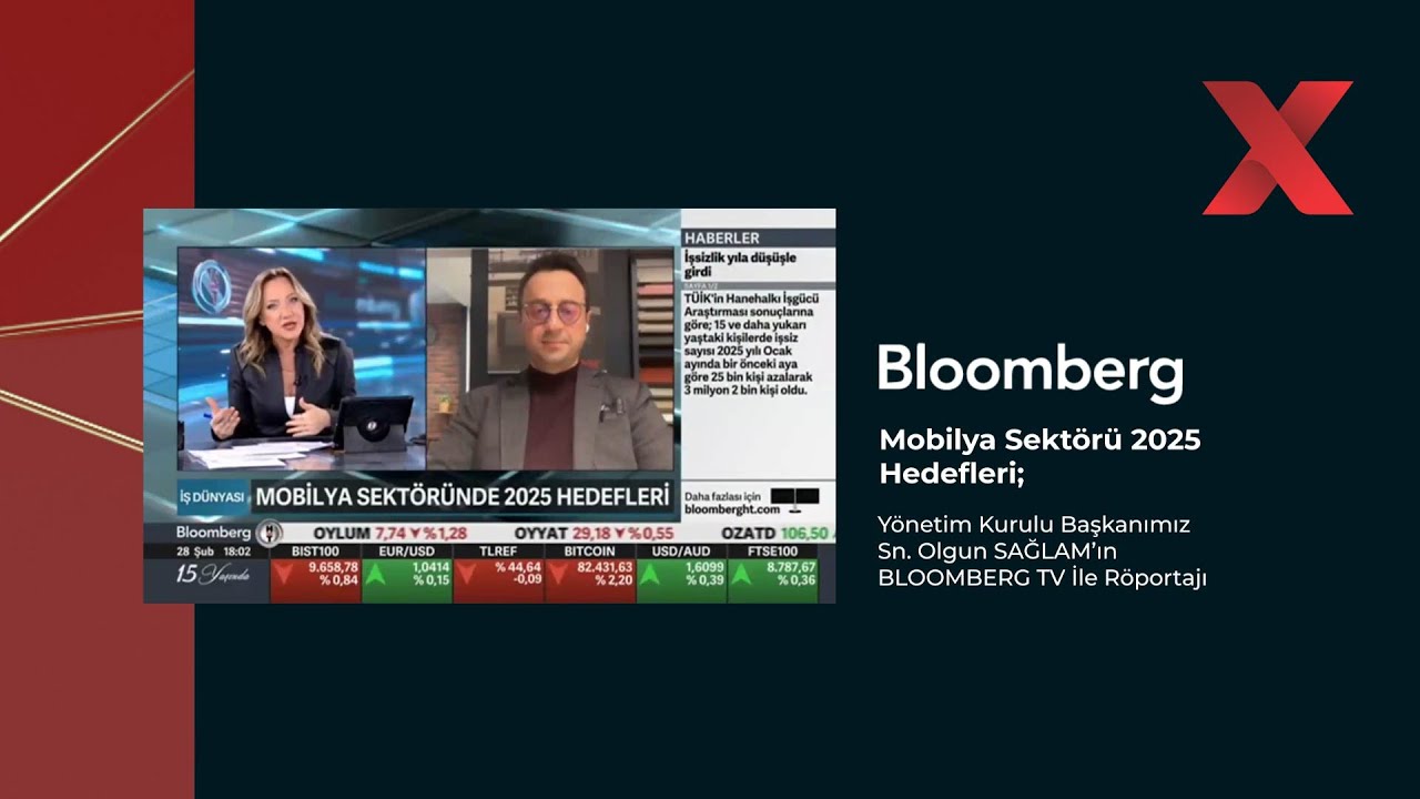 2025 Mobilya Sektörü Hedefleri | BLOOMBERGHT TV #bloomberght #röportaj