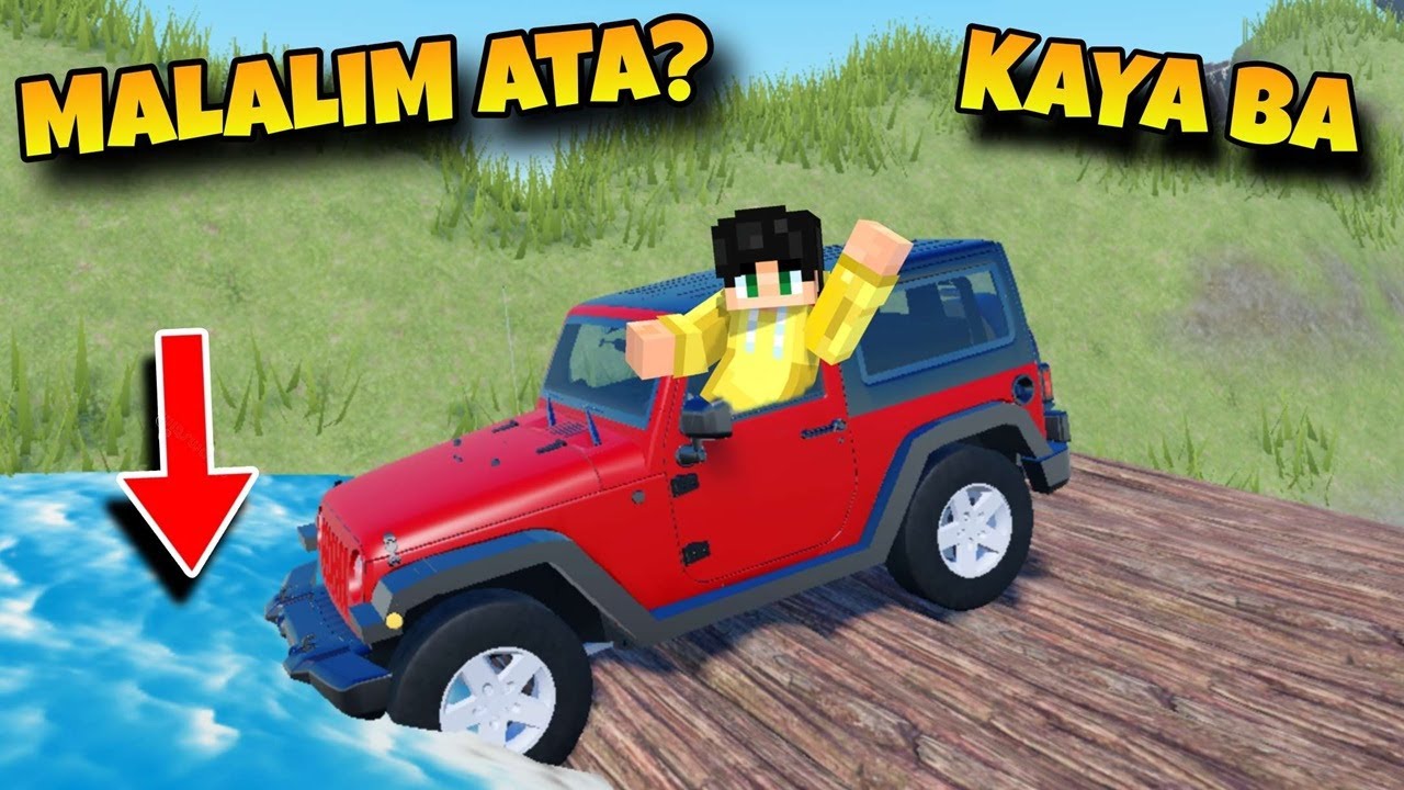 INAKYAT KO ang BAGONG JEEPNEY TRUCK Pang CAMPING sa MATAAS at MATALIM na BUNDOK sa ROBLOX