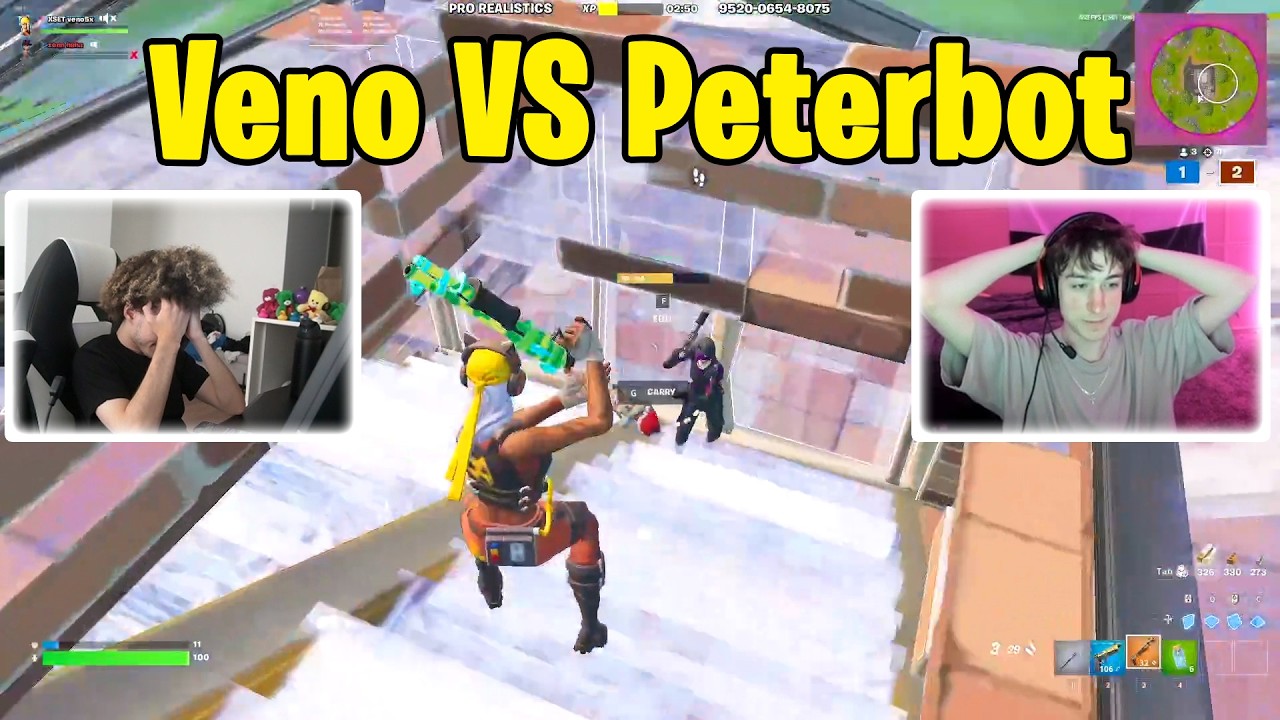 Veno и Zenn против Peterbot и King: реалистичный PvP 2 на 2!