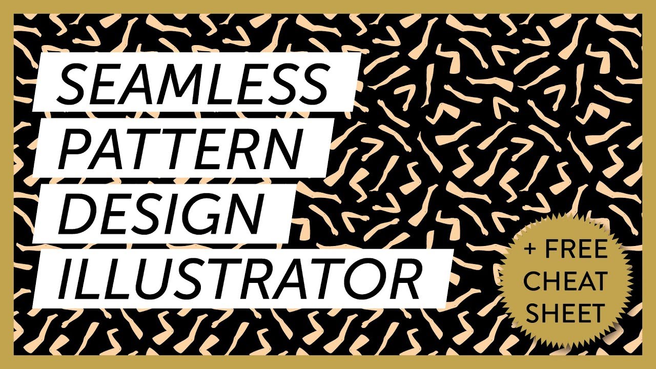 MAKE A PATTERN ILLUSTRATOR | CREATE A PATTERN IN ILLUSTRATOR
