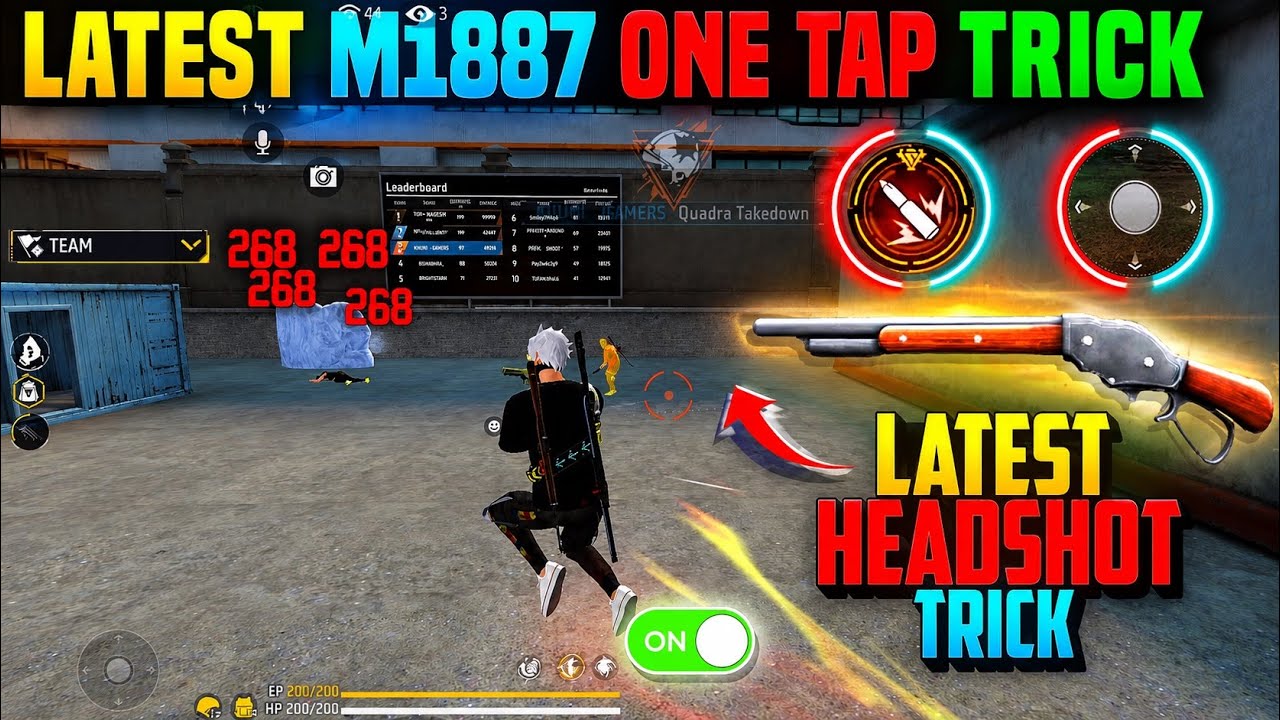 Shotgun Headshot Trick | M1887 Headshot Trick | Shotgun Se Headshot Kaise Mare | Khuni Gamers