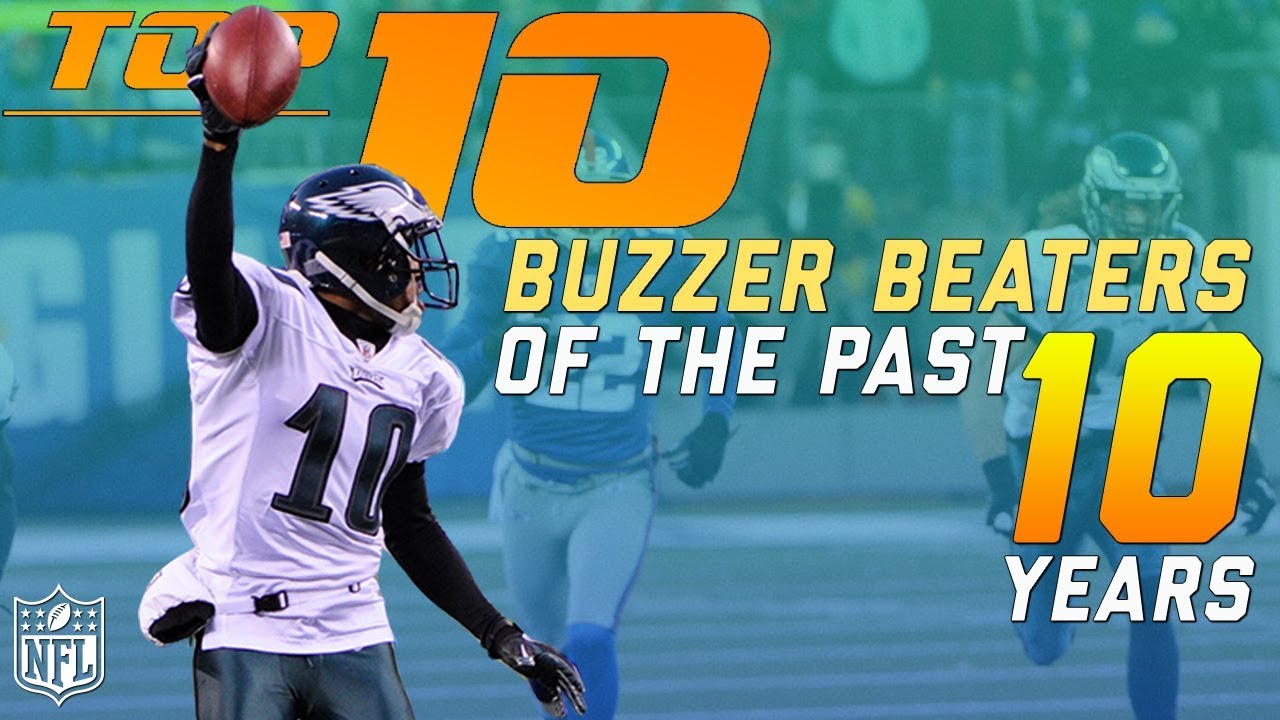 Top 10 Buzzer Beaters from the Past 10 Years | NFL Highlights