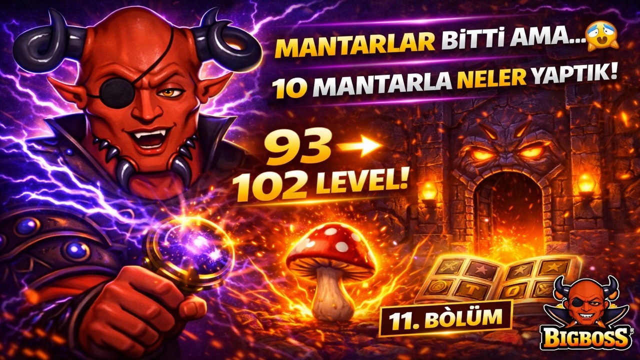 MANTARLAR BİTTİ AMA...😱🍄 10 MANTARLA NELER YAPTIK! (Bölüm 11)