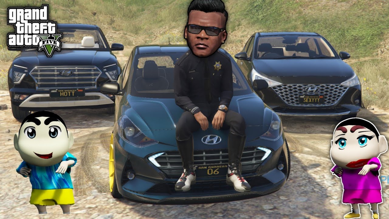 GTA 5:Franklin Car Change Into Reality 😨💔Shinchan Fight with many to win 😡Ps Gamester