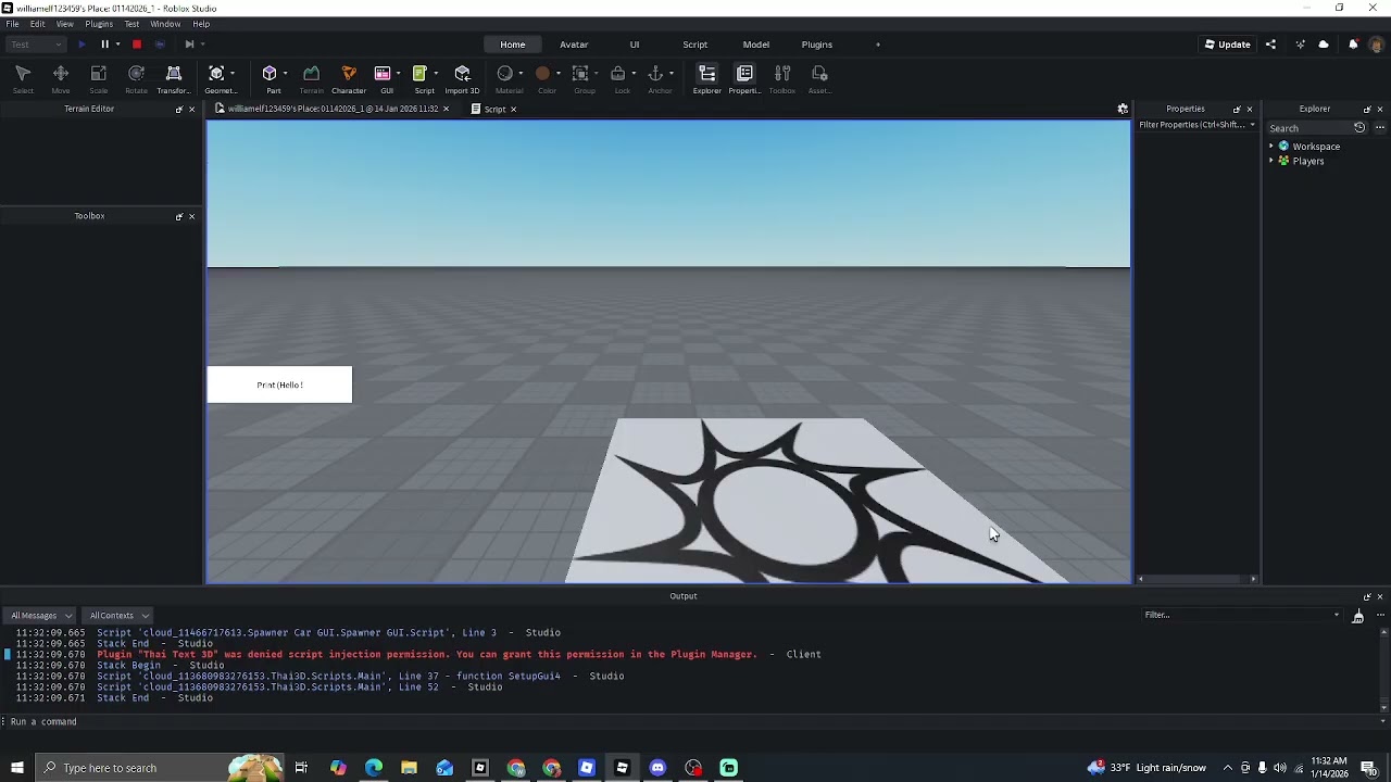 Scripting TUT 1 Printing