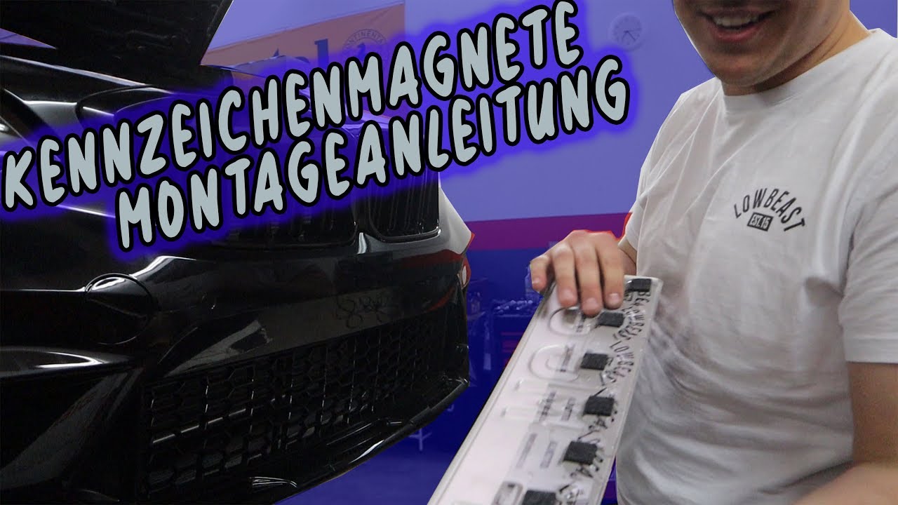 Magnetkennzeichenhalterung | LowBeast