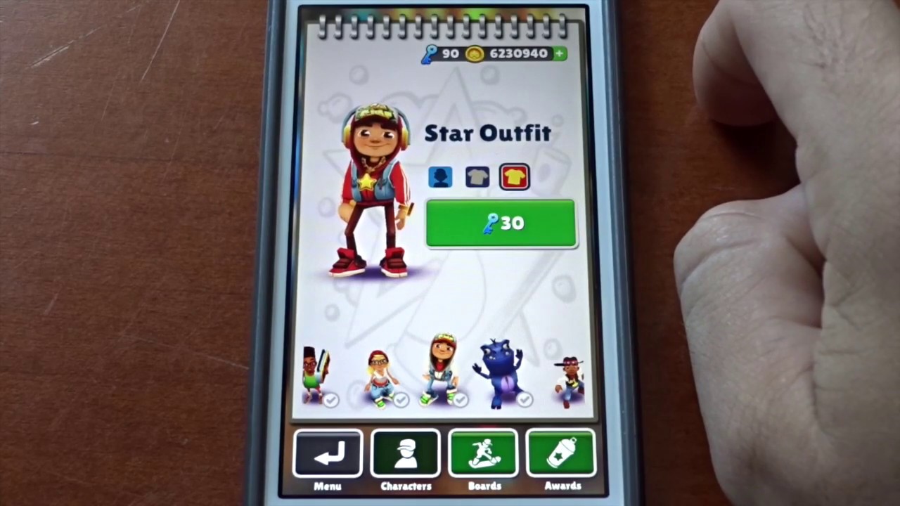 Unlocking Star Outfit on Subway Surfers!
