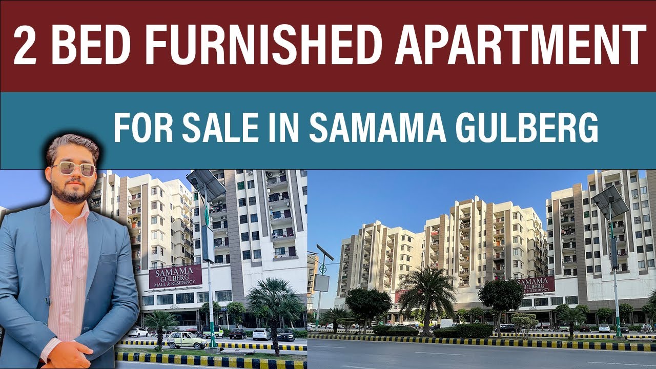 Stunning 2 Bedroom Furnished Apartment In Samama Gulberg, Gulberg Greens Islamabad, Piece of Land.