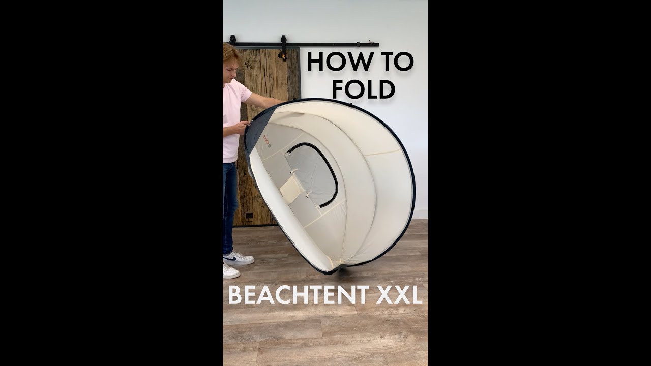 Deryan Beachtent XXL: How to fold your Beachtent | Deryan