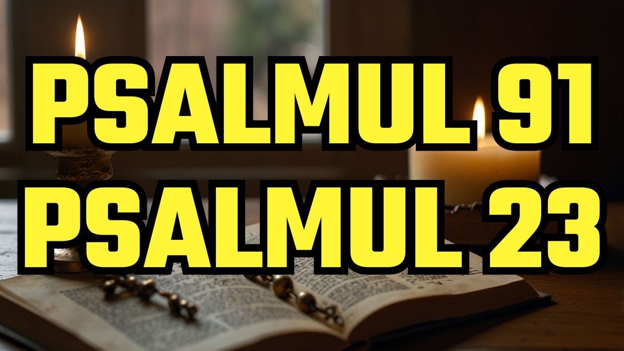🔴 PSALMUL 91 și PSALMUL 23 - Cele două RUGACIUNI CELE MAI TARI DIN BIBLIE.  🔴