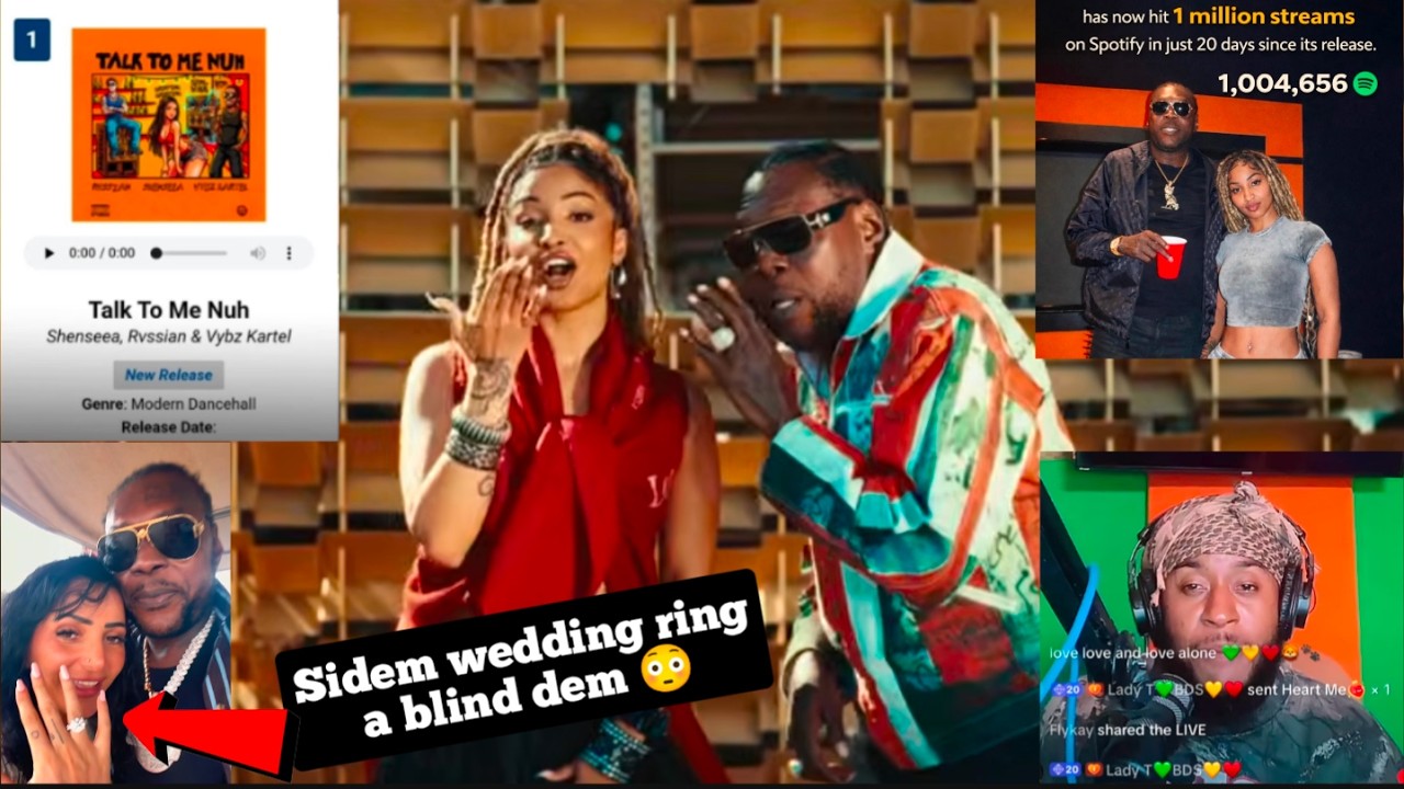 sidem show off wedding ring, shenseea talk to me nuh already #1 khago defend  vybzkartel after this
