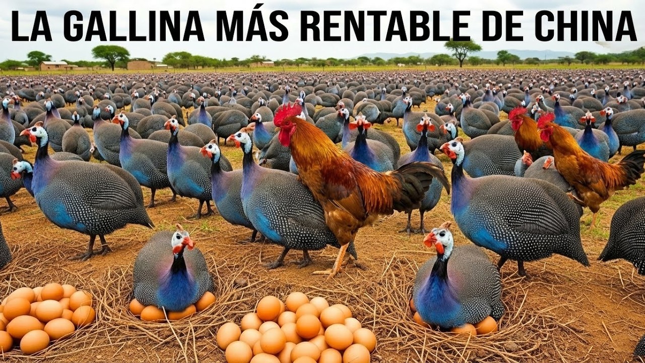 GALLINAS DE GUINEA 🐓 La VERDAD sobre la Industria MILLONARIA que NADIE te Cuenta