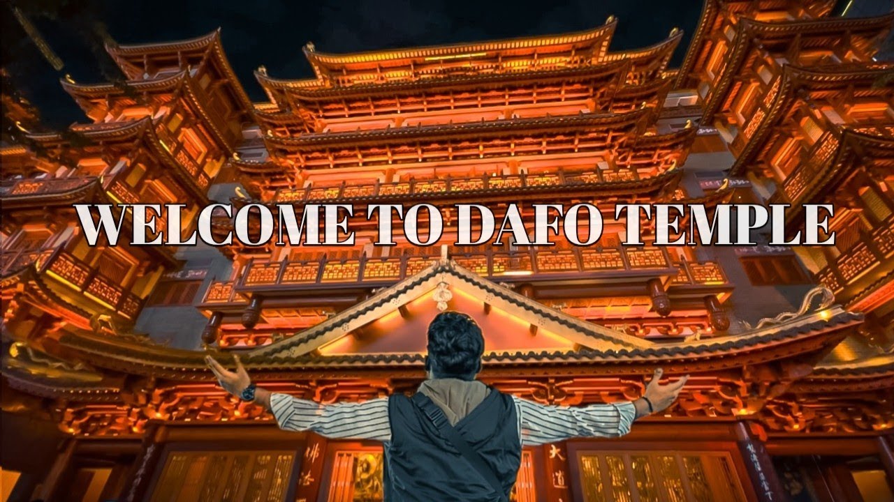 China guangzhou best tourist spot DAFO TEMPLE | দেখুন চায়নার বৌদ্ধ মন্দির | #chin_vlog_epi_2