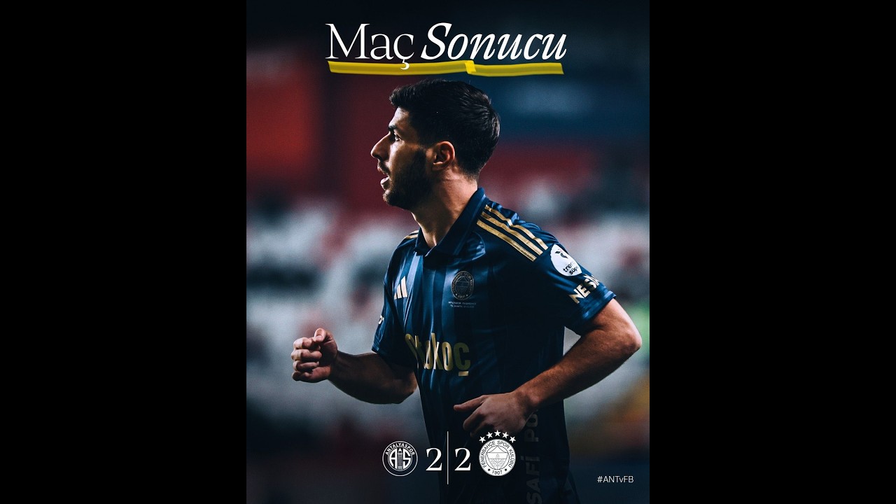 Fenerbahçe 2 Antalya 2 Yine Verilmeyen Penaltı Yazıklar Olsun Maç Sonu