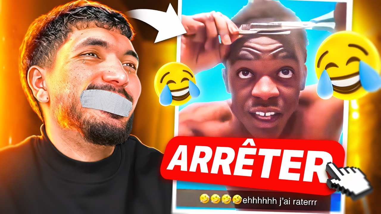 SI JE RIGOLE LA VIDÉO S'ARRÊTE.