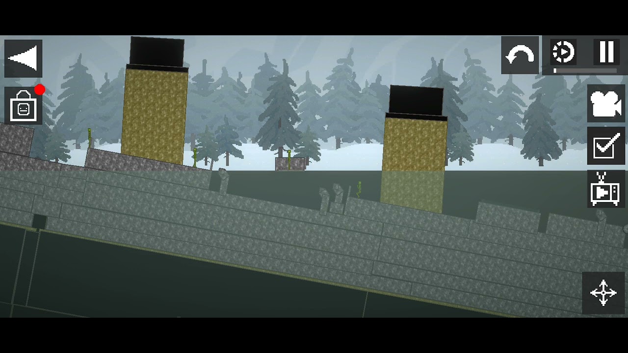 Titanic sinking in Melon sandbox(Titanik batışı ama melon sandbox)