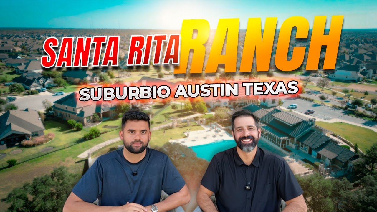 Así se vive en Santa Rita Ranch en el area de Austin Texas con Amenidades Escuelas y Estilo de Vida