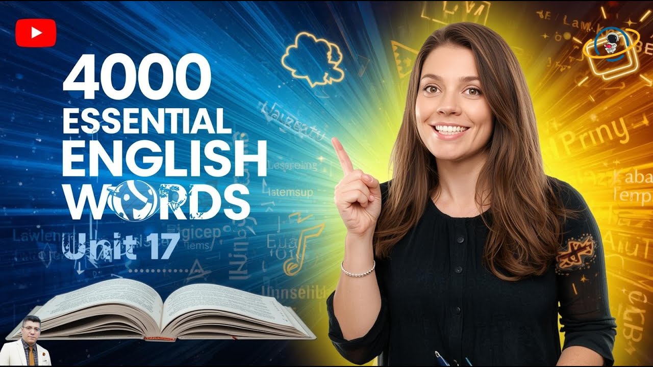 4000 Essential English Words – Unit 17 | یادگیری لغات ضروری انگلیسی با معنی فارسی، تلفظ، و مترادف