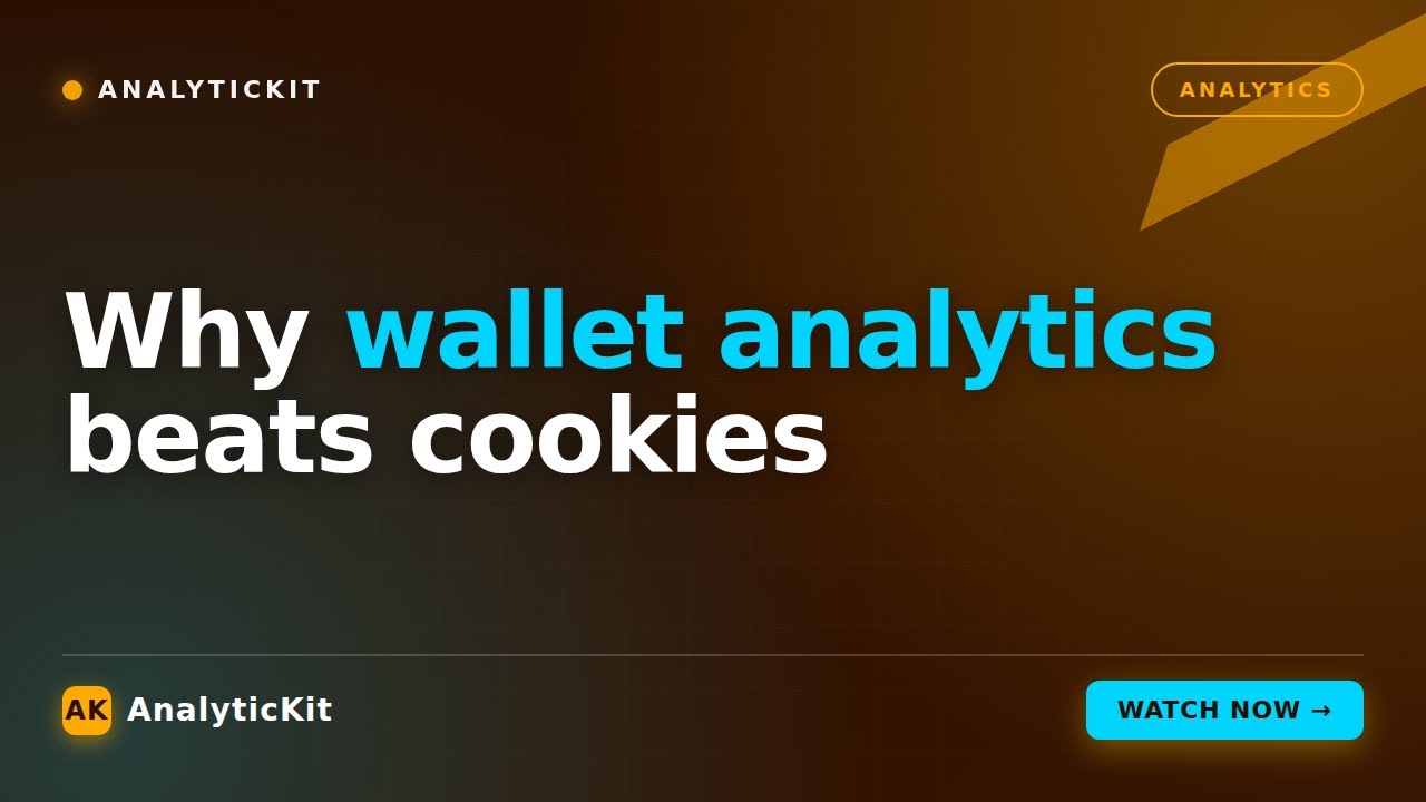 Web3 Growth Analytics Explained: Why Cookie-Based Tracking Fails and Wallet-Based Analytics Wins