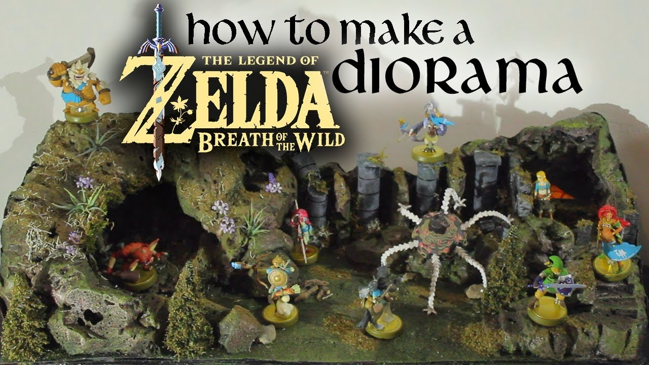 Zelda - Diorama / Tutorial DIY