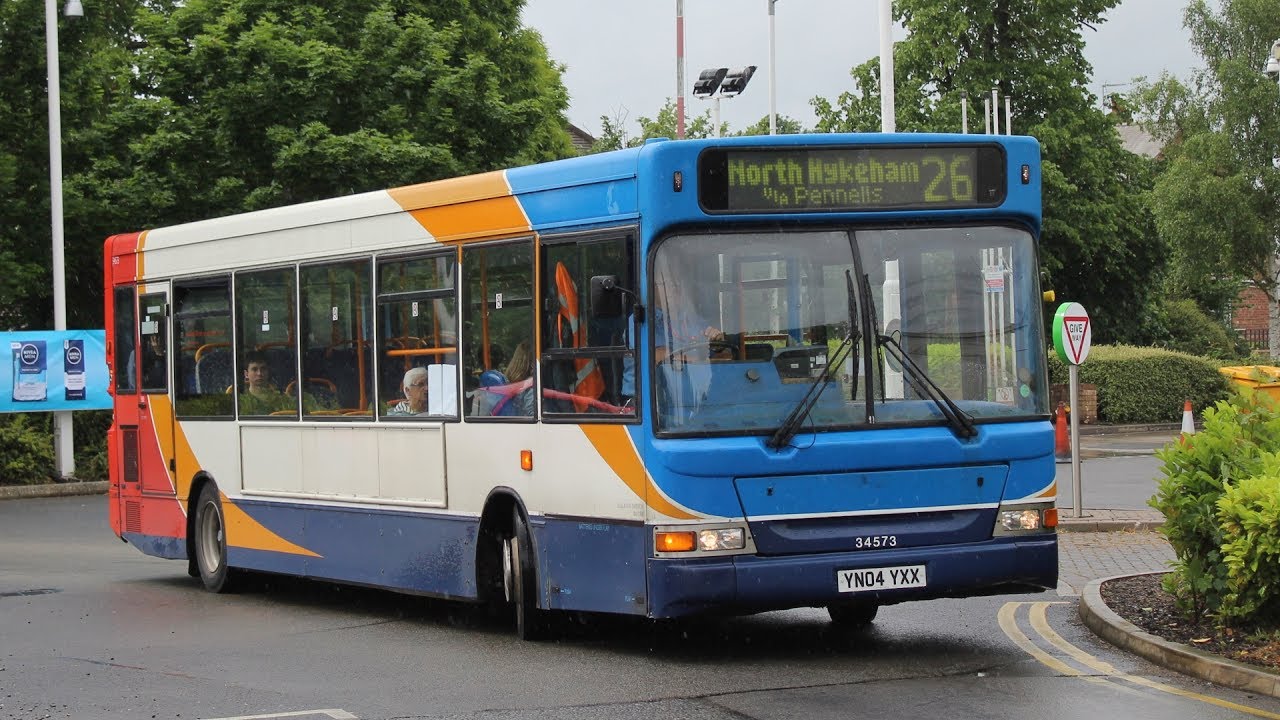 Stagecoach East Midlands | Transbus Pointer 2/Dart SLF 3 | 26 to North Hykeham | 34573 (YN04YXX)